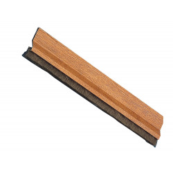 Burlete de madera roble para puerta 4,5x100 cm