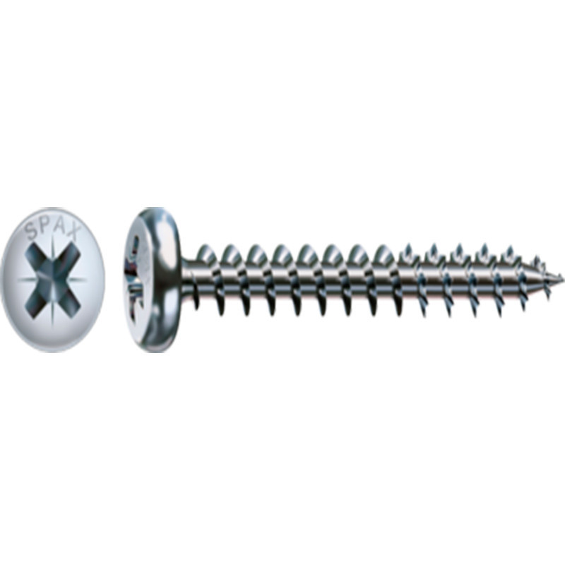 comprar Tornillo cabeza redonda wirox 3x16mm 100 uds SPAX online - Spax