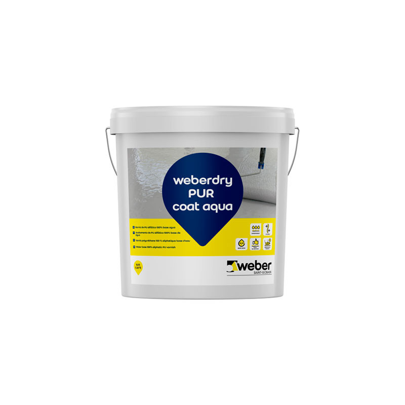 comprar WeberDry PUR seal aqua 20Kg. online - Weber