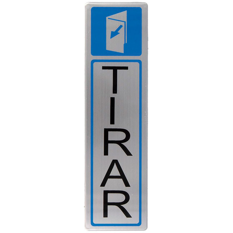 comprar Placa Informativa "Tirar" Modelo 81. Amig online - Amig