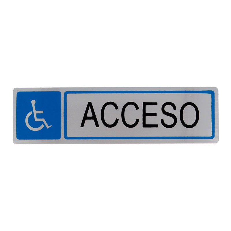 comprar Placa informativa "Acceso" Modelo 50. Amig online - Amig