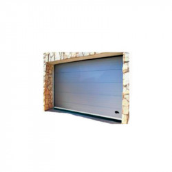 Burlete para puerta basculante aluminio (Plata, Largo: 93 cm, Suelos lisos)