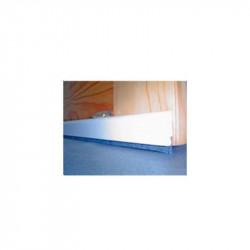 Burlete bajo puerta Quatro-stop PVC (Transparente, Largo: 1 m