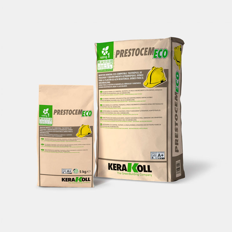 comprar Prestocem Eco (Ultrarápido) 25Kg Gris online - Kerakoll