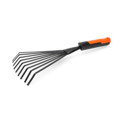 comprar Rastrillo manual de jardineria 38cm color gris/naranja edm online - EDM