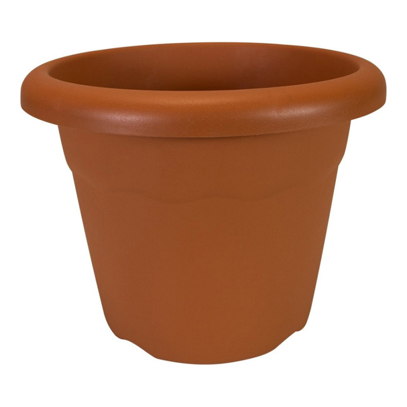 comprar Maceta de inyeccion color terracota ø26x19cm online - PLASTIKEN