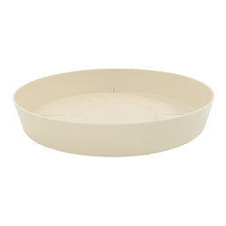 comprar Plato de inyeccion para maceta color ecru ø14cm online - PLASTIKEN