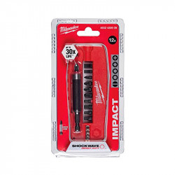 comprar Estuche Milwaukee 12 piezas G1 Shockwave online - Milwaukee